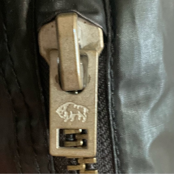 Buffalo David Bitton Mens Jacket Motorcycle Design Sz S - Picture 8 of 13